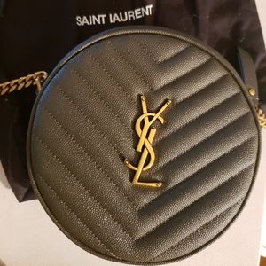 ROUND YSL SHOULDER BAG